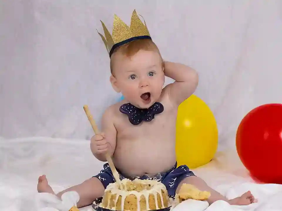 cake smash photography